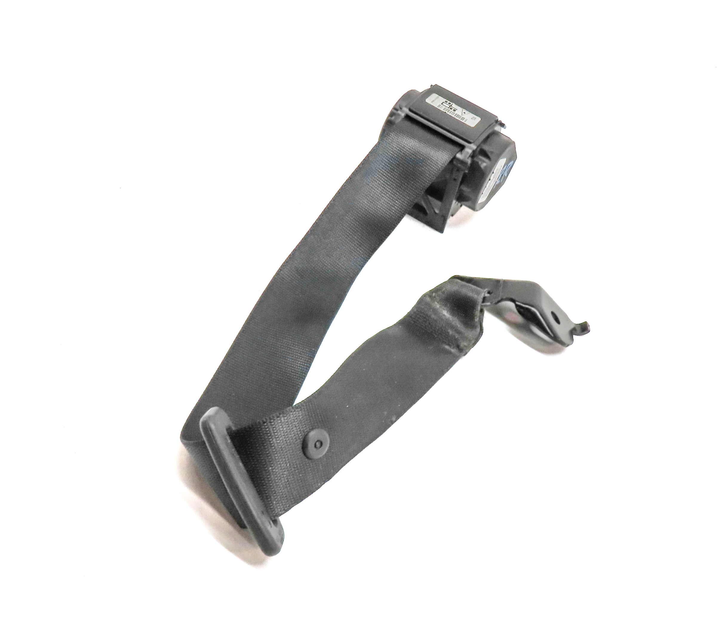 2015 BMW X6 (F16) REAR RIGHT 2nd ROW SEAT SEATBELT RETRACTOR (Black) — exact item pictured